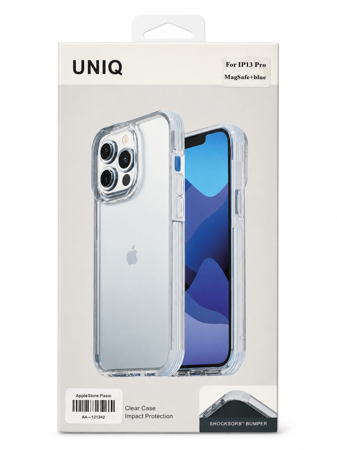 قاب uniQ شفاف 