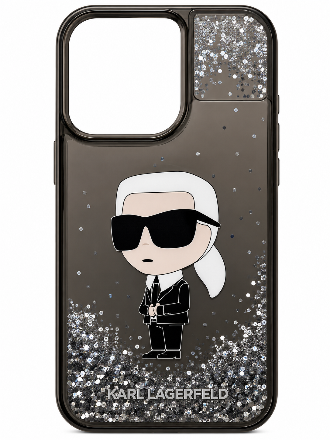 قاب karl liquid glitter