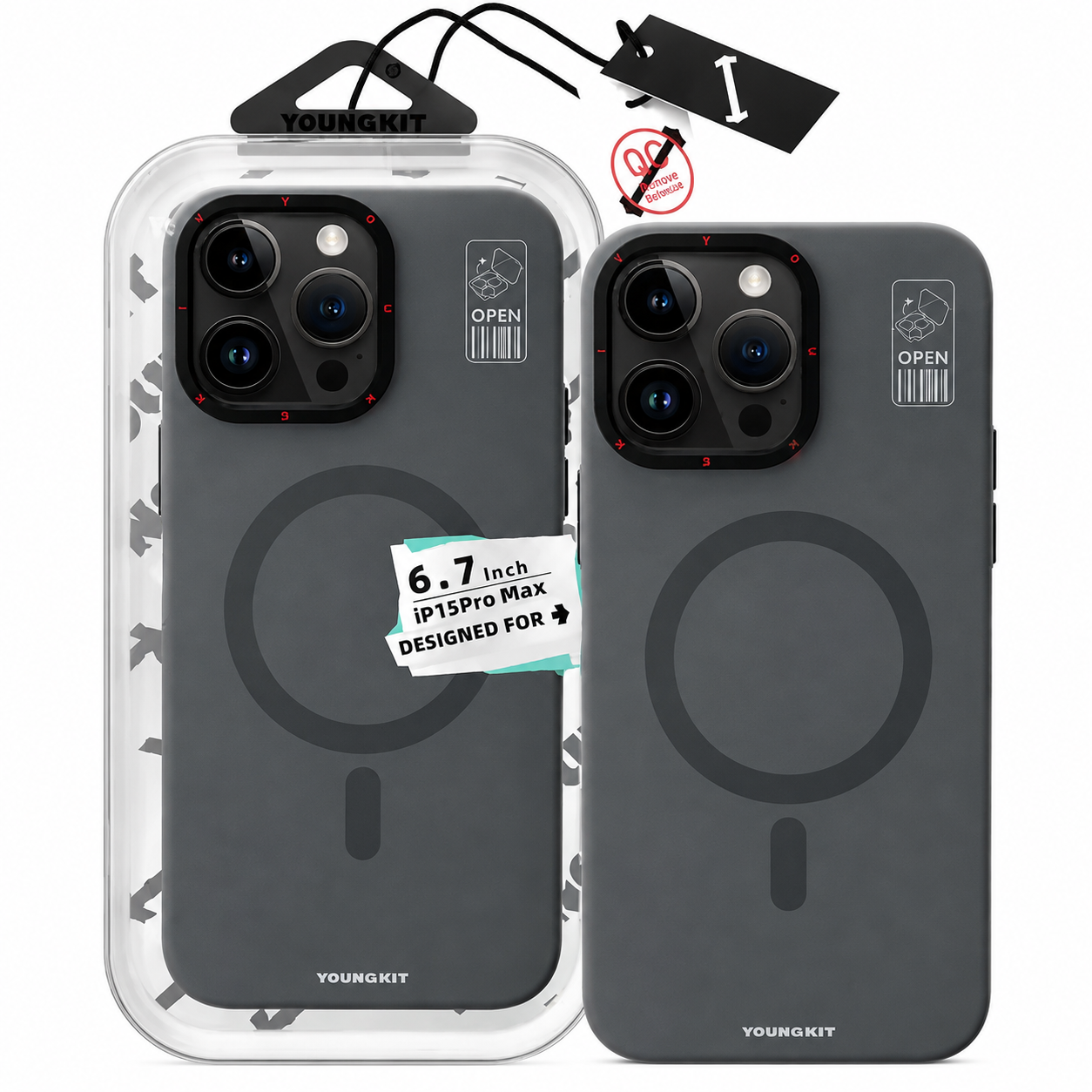 قاب youngkit hermit bracket آیفون ۱۵ پرومکس