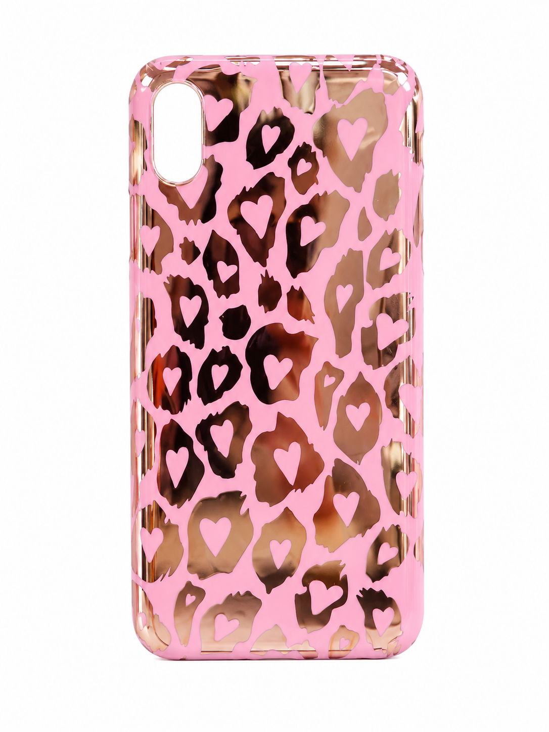 قاب ژورنالی Xs max طرح pink love 