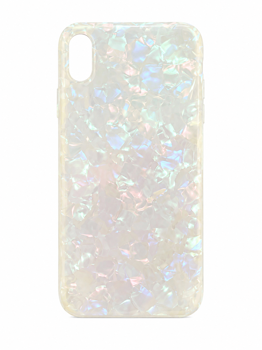 قاب ژورنالی Xs max طرح سنگ اوپال 