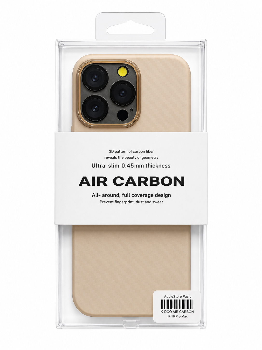قاب kzdoo air carbon ایفون ۱۶ پرومکس