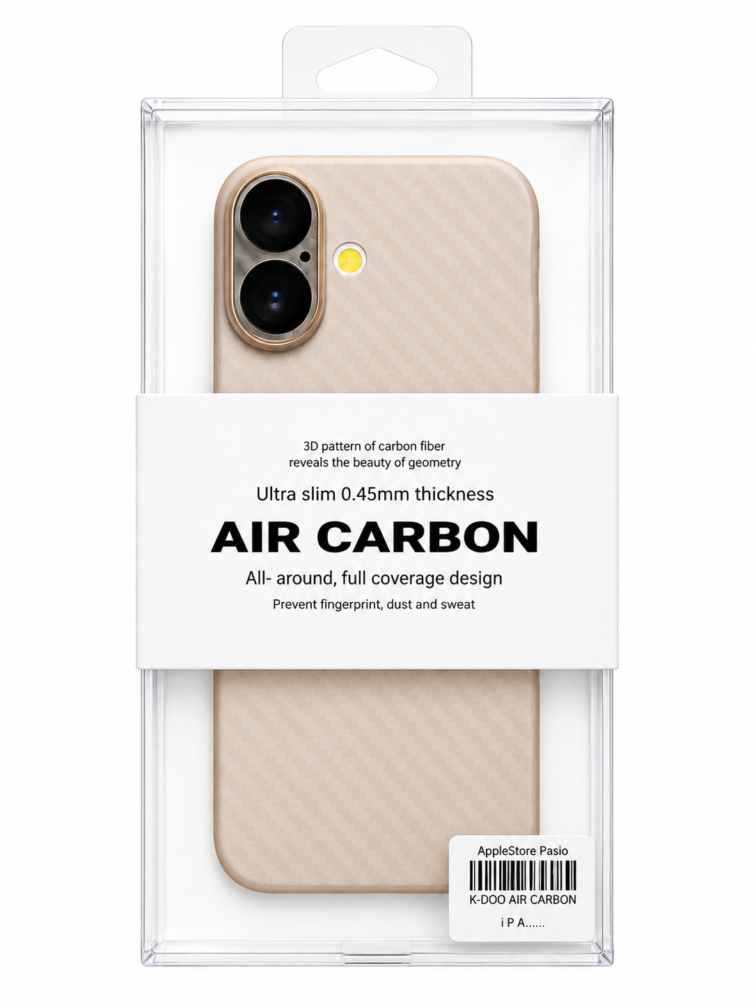 قاب kzdoo air carbon ایفون 16