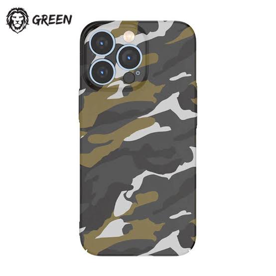 کاور چریکی گرین مدل Pc Camouflage Casایفون  ۱۳ پرو