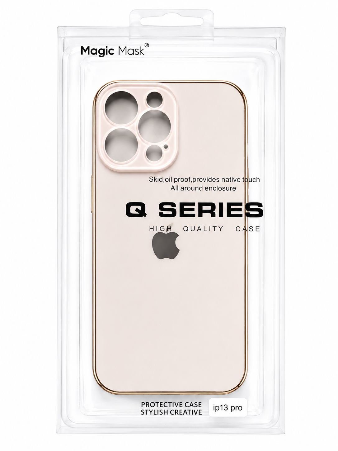 قاب اورجینال PVD ضدخش Magic Mask Q Series ایفون ۱۳ پرو 