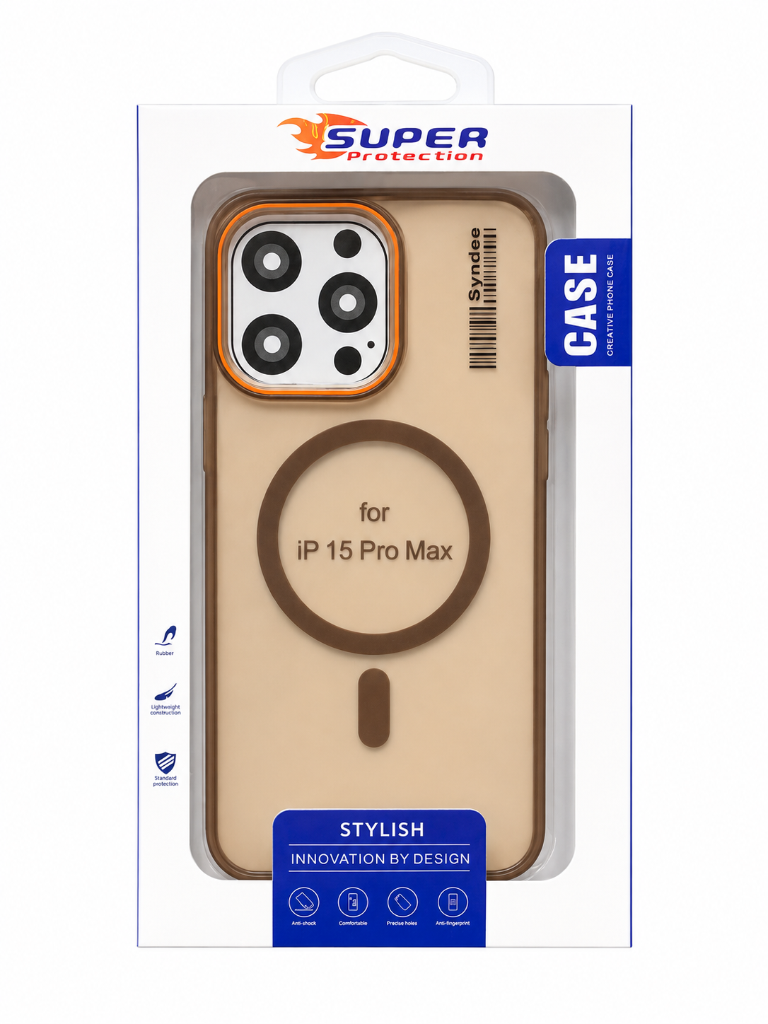 قاب مگ سیف دار super protection ایفون ۱۵ پرومکس
