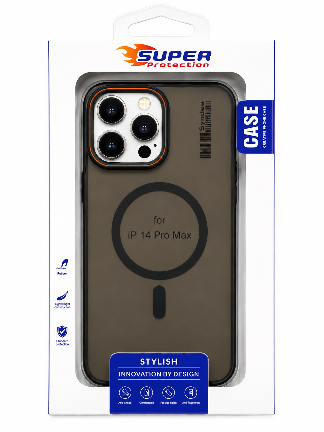 قاب مگ سیف دار super protection ایفون 14پرومکس 