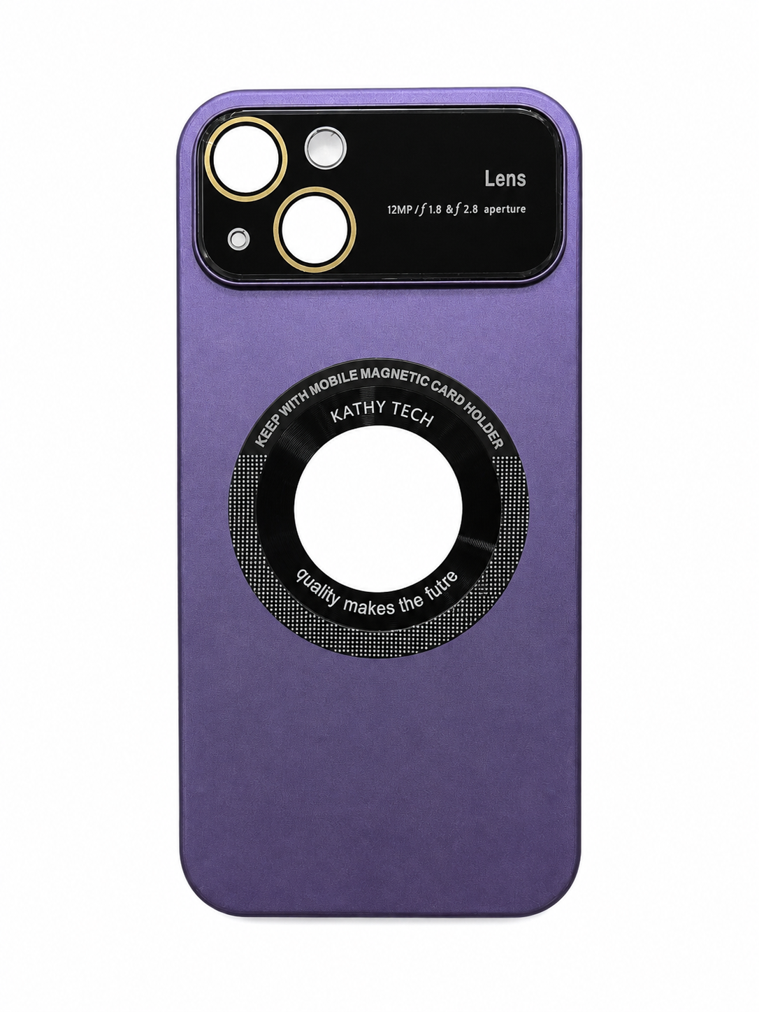 قاب purple tech با محافظ لنز 