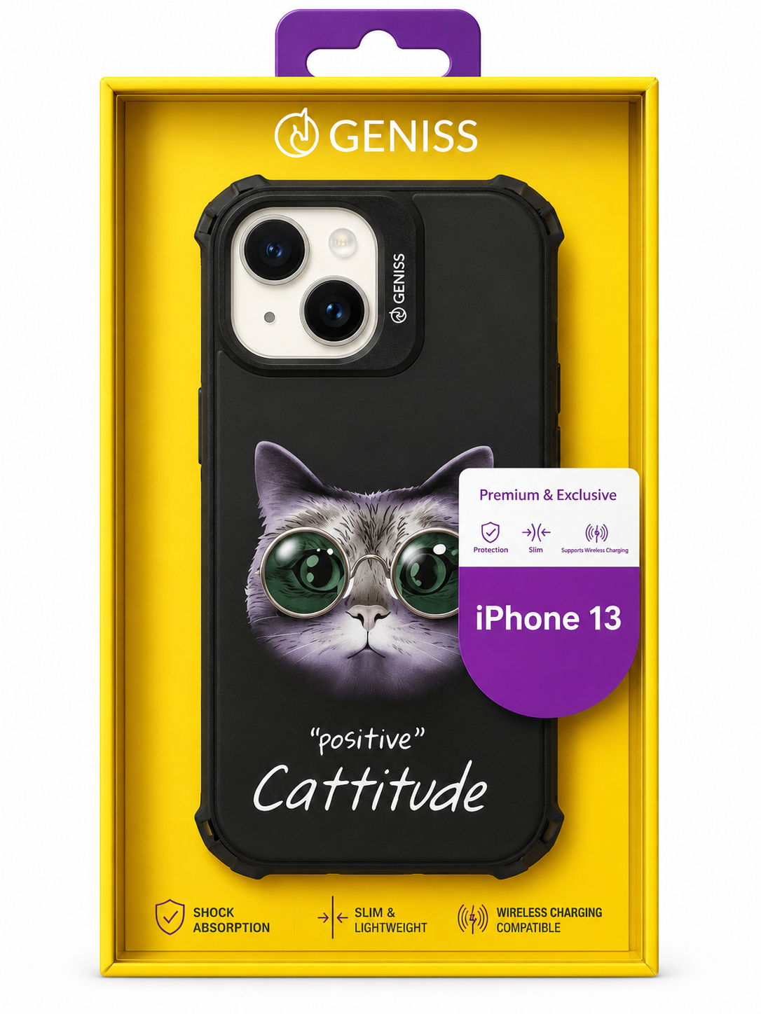 قاب geniss cat ایفون ۱۳ 