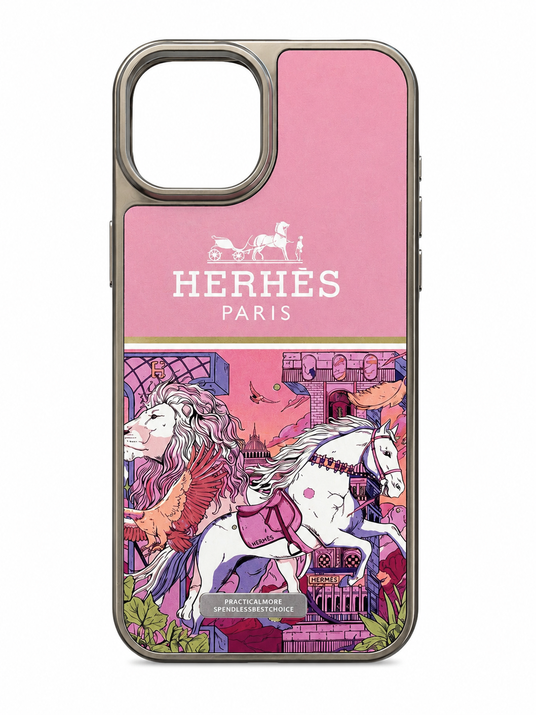 قاب hermes صورتی 