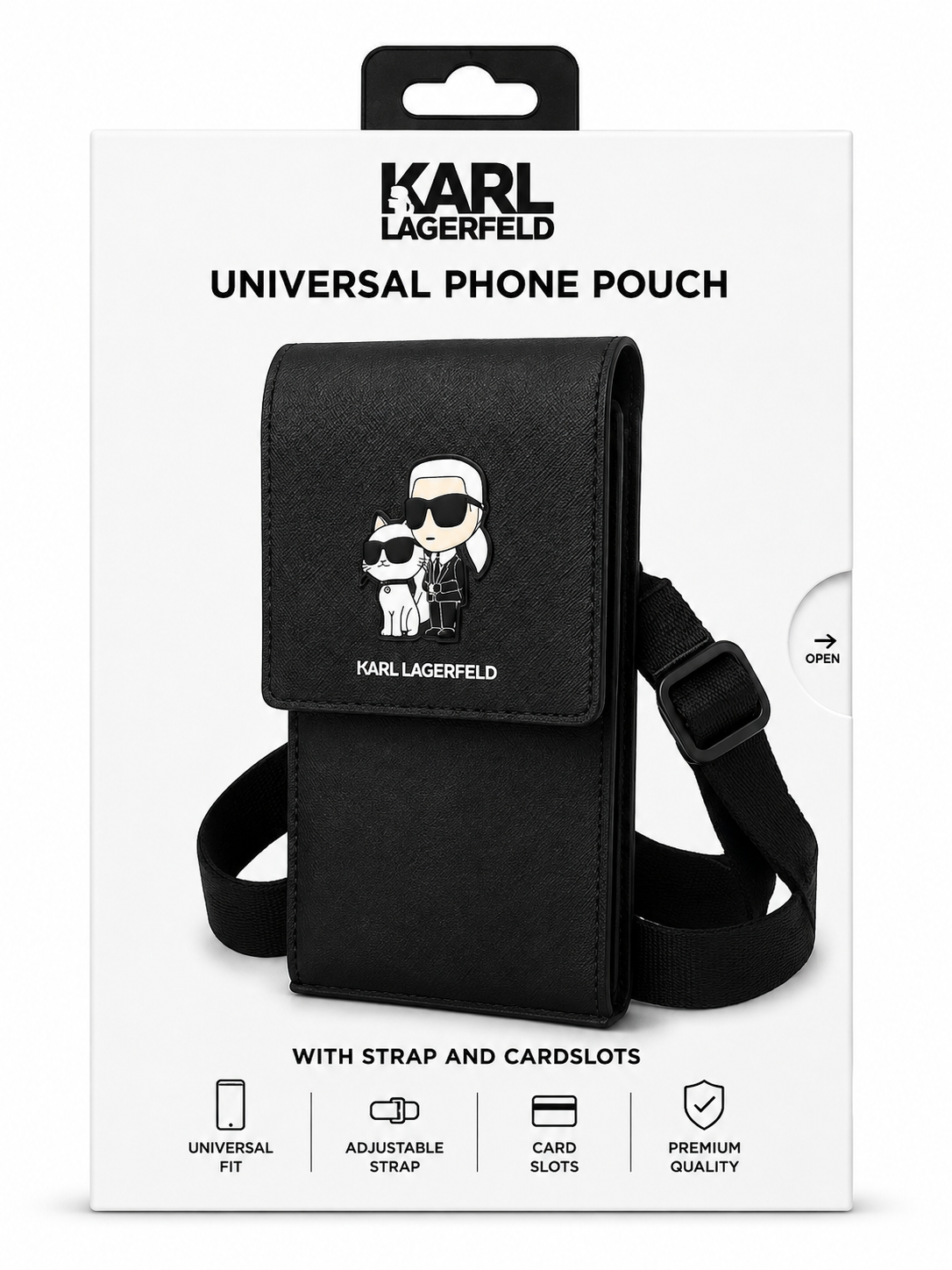 کیف karl lagerfeld مشکی 