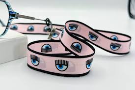 بند مچی و گردنی طرح چشم pinkقابل تنظیم 